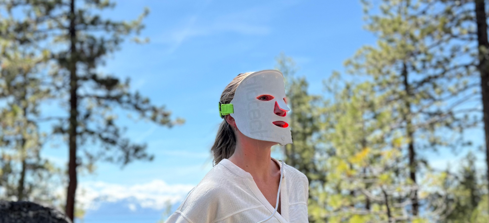 Sustainable LED mask