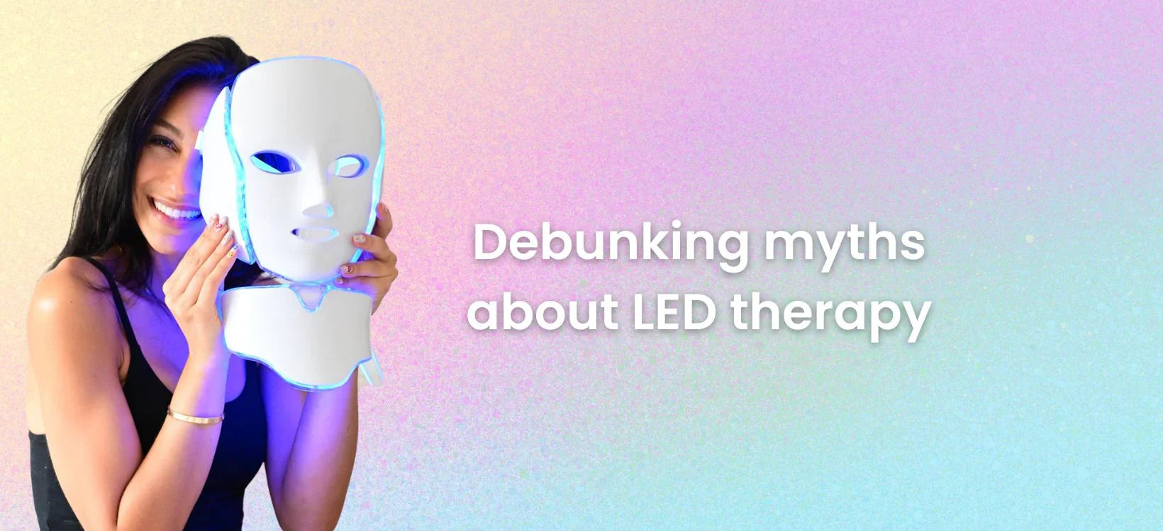 Debunking myths about LED light therapy safety and effectiveness for skincare.