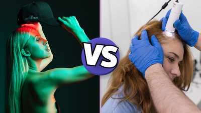 LED Therapy vs. Laser: What is the best at-home treatment for hair growth?