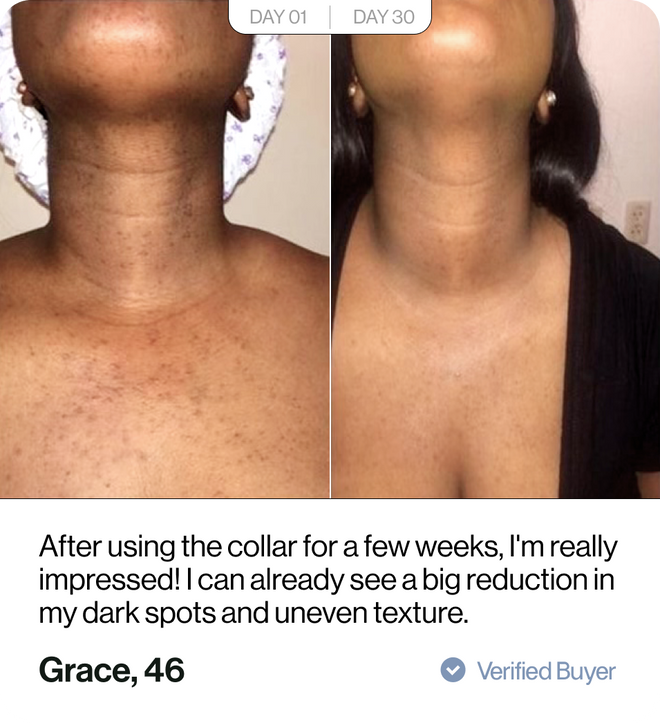 Customer before and after results