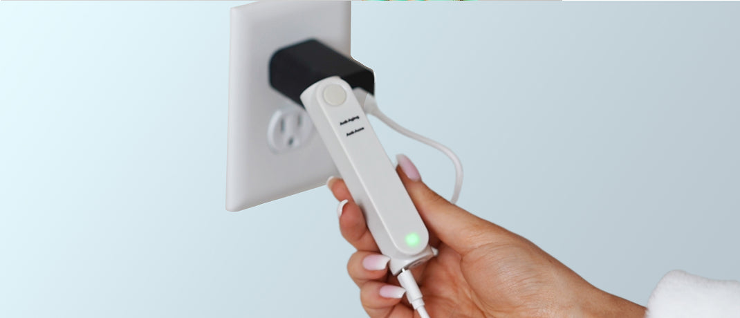 Charge the controller <br> before treatment